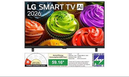 LG Gen9 81.28 cm (32 inch) Full HD LED Smart WebOS TV 2026 Edition with Alpha 5 AI Processor Gen9,Ready (requires AI Magic Remote) (32LB651BPLA)
