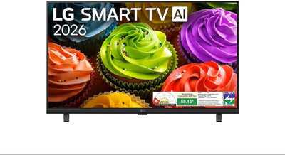 LG Gen9 81.28 cm (32 inch) Full HD LED Smart WebOS TV 2026 Edition with Alpha 5 AI Processor Gen9,Ready (requires AI Magic Remote) (32LB651BPLA)
