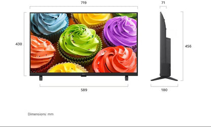 LG Gen9 81.28 cm (32 inch) Full HD LED Smart WebOS TV 2026 Edition with Alpha 5 AI Processor Gen9,Ready (requires AI Magic Remote) (32LB651BPLA)