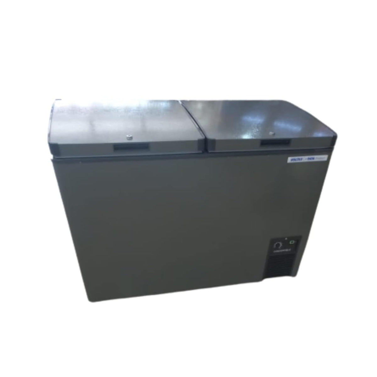 Voltas CVF320DB3 Double Door Deep Freezer cum chiller, Convertible, GREY (303L Gross, 295L Net)