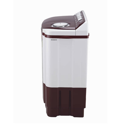 LG 8.5 kg 5 स्टार सेमी-ऑटोमैटिक टॉप लोड वॉशिंग मशीन (P8530SRAZ, बरगंडी, रोलर जेट पल्सेटर)