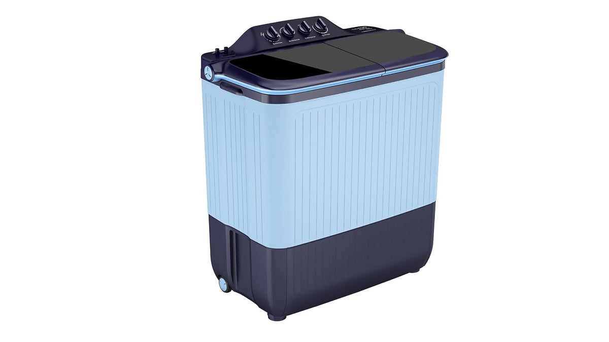 Lloyd Elante Pluss 12 Kg 5 Star Semi-Automatic Top Load Washing Machine (GLWS125EPHIB, Indigo Blue)