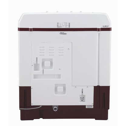 LG 8.5 kg 5 स्टार सेमी-ऑटोमैटिक टॉप लोड वॉशिंग मशीन (P8530SRAZ, बरगंडी, रोलर जेट पल्सेटर)