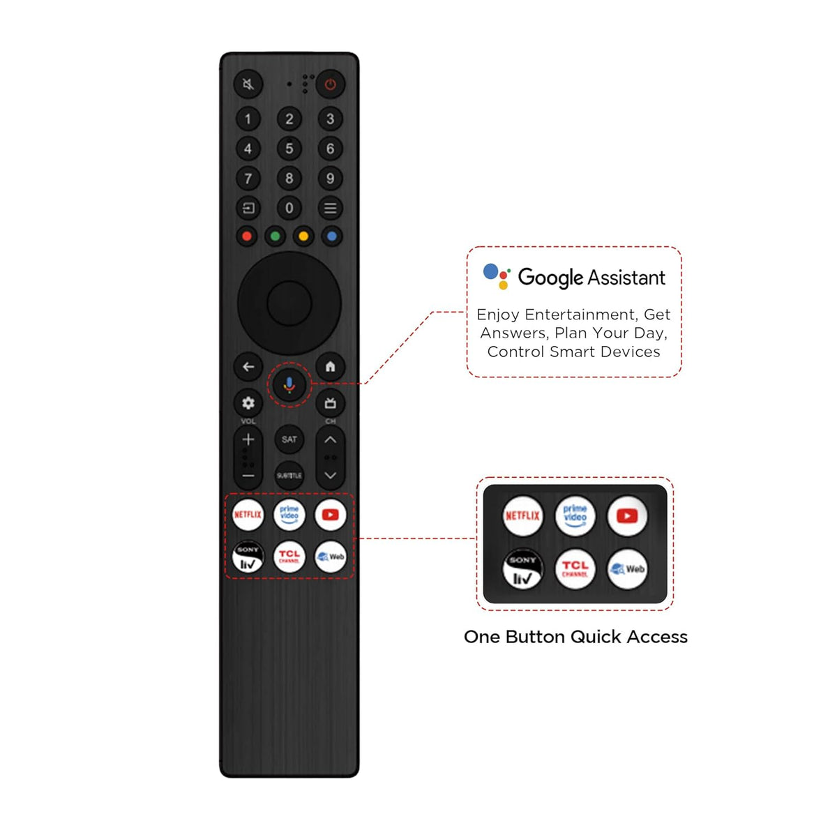TCL 108 cm (43 inches) 4K Ultra HD Smart QLED Google TV | HDR 10+ | Dolby Vision & Atmos | 30W Speaker Output | Game Master | 43T6D