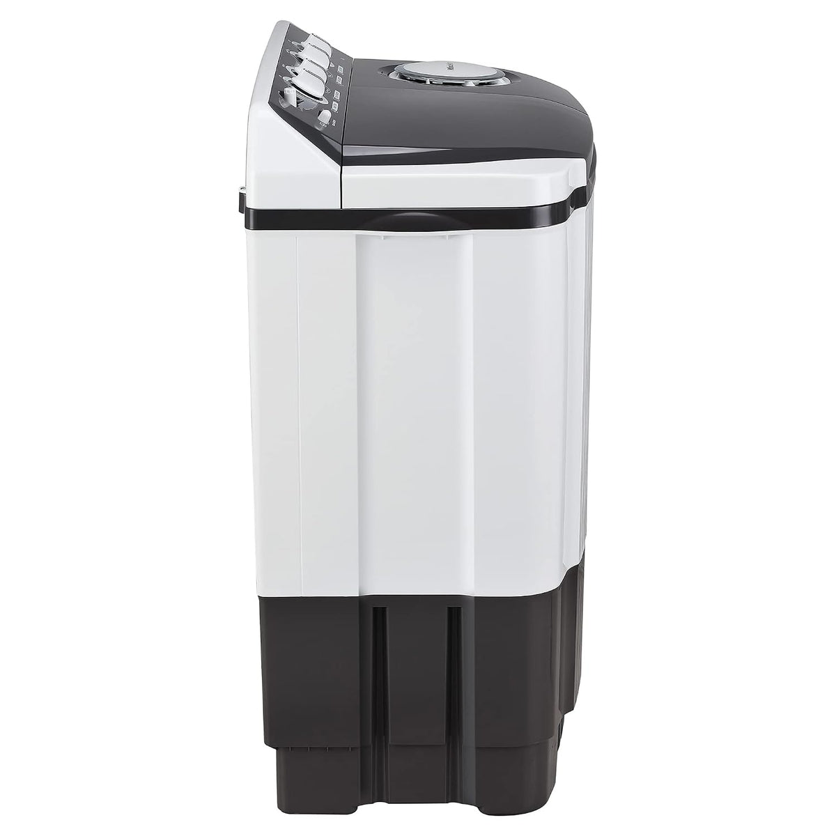 LG 7 Kg 5 Star Wind Jet Dry Semi-Automatic Top Loading Washing Machine (P7020NGAZ, Dark Gray, Rat Away Feature)