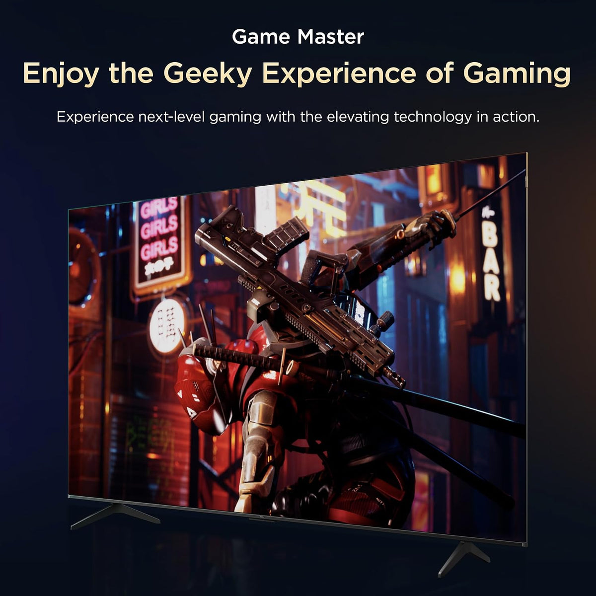 TCL 108 cm (43 inches) 4K Ultra HD Smart QLED Google TV | HDR 10+ | Dolby Vision & Atmos | 30W Speaker Output | Game Master | 43T6D