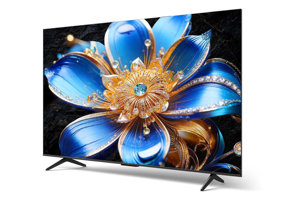 TCL 108 cm (43 inches) 4K Ultra HD Smart QLED Google TV | HDR 10+ | Dolby Vision & Atmos | 30W Speaker Output | Game Master | 43T6D
