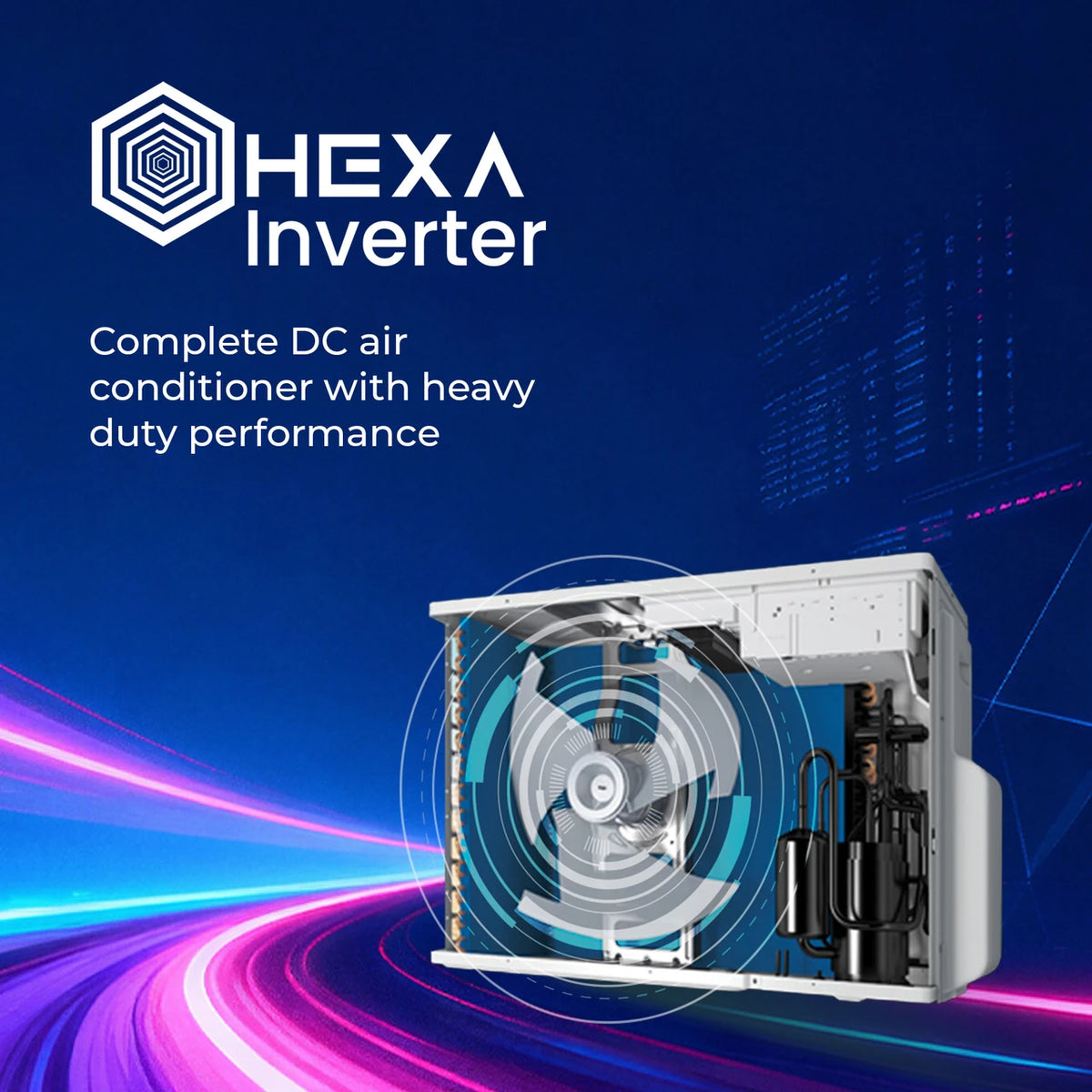 Haier 2026 Model 1.5 Ton 4 Star Split HEXA Inverter with Wi-fi AC (HSI18KU-RAI4NB-I,HSO18-4NB-I, White)