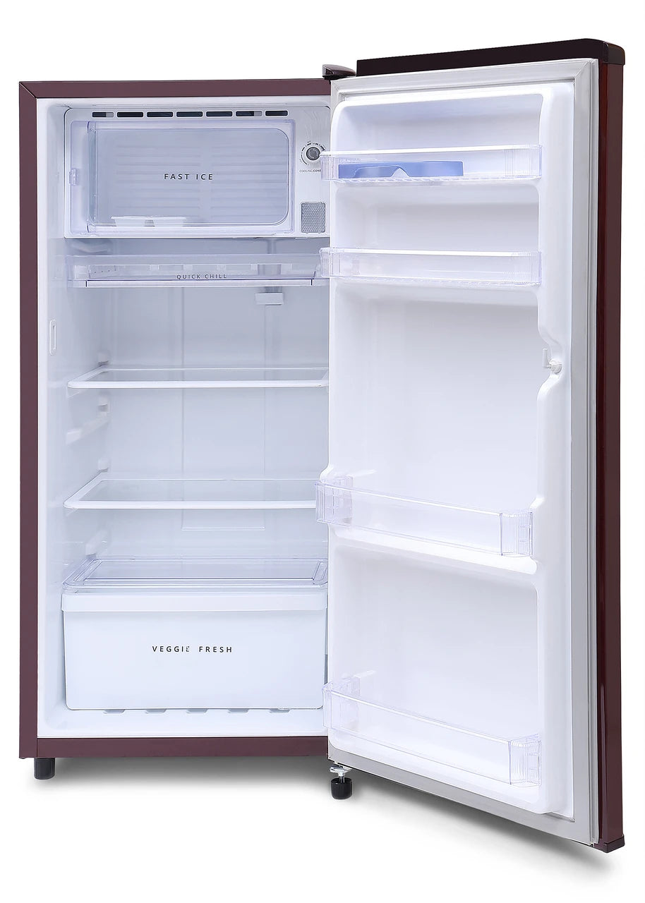 Whirlpool 180 L Direct Cool Single Door 1 Star Refrigerator (Wine Bliss, 200 IMPC PRM 1S WINE BLISS-Y)