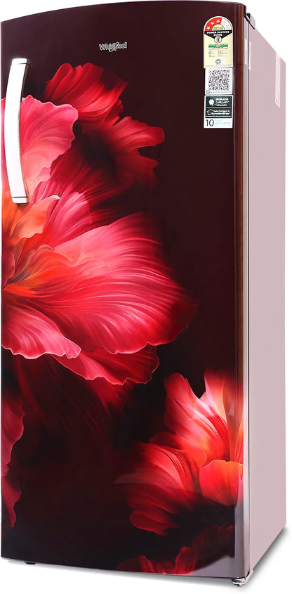 Whirlpool 236 L Direct Cool Single Door 3 Star Refrigerator (Wine Velvet, 260 IMPRO PLUS PRM 3S WINE VELVET-Y)